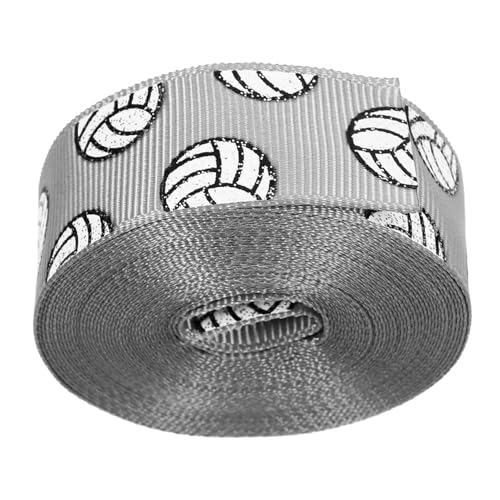 HEALSOPTHY Volleyball Bedrucktes Geschenkband DIY Dekoband für Haarbögen Kleidung Basteln und Geschenkverpackung Sportliches Formstabil und Vielseitig für Kreative Projekte HEALSOPTHY Volleyball Bedrucktes Geschenkband DIY Dekoband für Haarbögen Kleidung Basteln und Geschenkverpackung Sportliches Formstabil und Vielseitig für Kreative Projekte von HEALSOPTHY