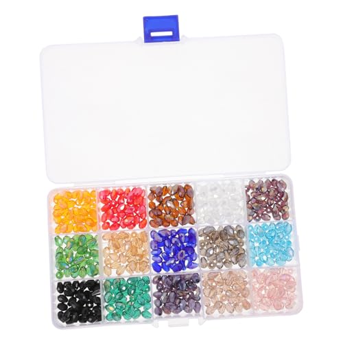 HEALSOPTHY Wassertröpfchen Glasperlen Farben für DIY Schmuckherstellung Armbänder und Andere Handwerksprojekte von HEALSOPTHY
