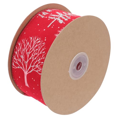 HEALSOPTHY Weihnachtsband Weihnachtsbaum Deko DIY Geschenkband mit Weihnachtsmotiv Vielseitig Einsetzbar für Geschenkverpackung Bastelarbeiten Party und Hochzeitsdekoration HEALSOPTHY Weihnachtsband Weihnachtsbaum Deko DIY Geschenkband mit Weihnachtsmotiv Vielseitig Einsetzbar für Geschenkverpackung Bastelarbeiten Party und Hochzeitsdekoration von HEALSOPTHY
