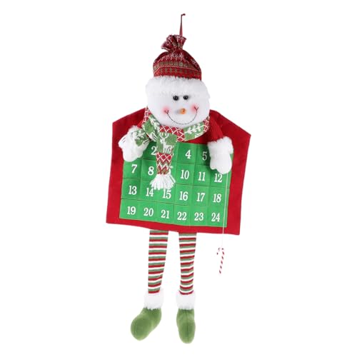 HEALSOPTHY Weihnachtskalender Schneemann Hängend aus Strickstoff DIY Adventskalender Wanddeko für Innen Weihnachtszeit Countdown Dekoration für Tür Zimmer Festliche Weihnachtsdekoration HEALSOPTHY Weihnachtskalender Schneemann Hängend aus Strickstoff DIY Adventskalender Wanddeko für Innen Weihnachtszeit Countdown Dekoration für Tür Zimmer Festliche Weihnachtsdekoration von HEALSOPTHY