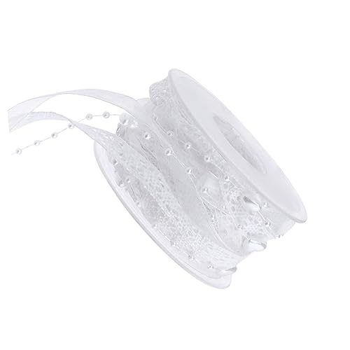 HEALSOPTHY Weißes Kunstperlenband Elegantes Dekoband für Hochzeiten Partys Diy Projekte Blumenarrangements und Bastelideen HEALSOPTHY Weißes Kunstperlenband Elegantes Dekoband für Hochzeiten Partys Diy Projekte Blumenarrangements und Bastelideen von HEALSOPTHY