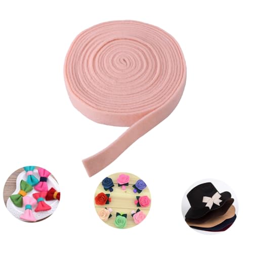 HEALSOPTHY Wollfilzband Rosa für DIY Bastelprojekte Weihnachtsbaum Dekoration Handarbeit Filz Applikationen Schleifen Kränze Patchwork Umweltfreundlich Langlebig HEALSOPTHY Wollfilzband Rosa für DIY Bastelprojekte Weihnachtsbaum Dekoration Handarbeit Filz Applikationen Schleifen Kränze Patchwork Umweltfreundlich Langlebig von HEALSOPTHY