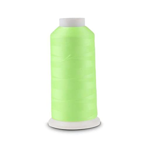 HEALSOPTHY Yards Leuchtendes Nähgarn in Grün Umweltfreundlicher Stickfaden für Babybekleidung Taschen und Mehr Glühfaden für Projekte Leuchtet zu Stunden im Dunkeln von HEALSOPTHY