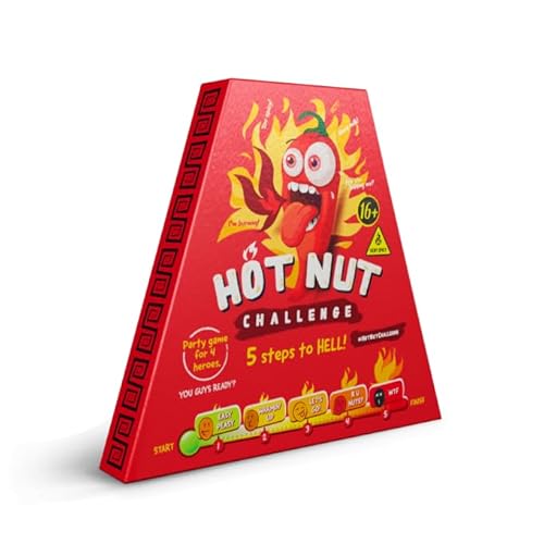 HEART FOR CARDS HOT-NUT Challenge | 1x 24g | Die ultimative Schärfe-Challenge für Dich & Deine Freunde! HEART FOR CARDS HOT-NUT Challenge | 1x 24g | Die ultimative Schärfe-Challenge für Dich & Deine Freunde! von HEART FOR CARDS