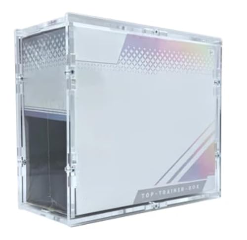 The Acrylic Box – Premium 6MM Schutzcase für Pokémon Elite Trainer Box (ETB) | UV-Schutz & Magnetverschluss | Glasklar & Stabil + Heartforcards® Versandschutz von HEART FOR CARDS