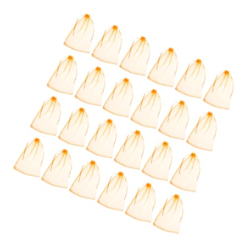 HEATSHAKING 100 Stück Geschenkverpackung aus Mullbeuteln Schmuck reisen Beutel Beutel Tragbar Party favorisieren organzabeutel weihnachten kleine Organza-Geschenktüten Orange HEATSHAKING 100 Stück Geschenkverpackung aus Mullbeuteln Schmuck reisen Beutel Beutel Tragbar Party favorisieren organzabeutel weihnachten kleine Organza-Geschenktüten Orange von HEATSHAKING