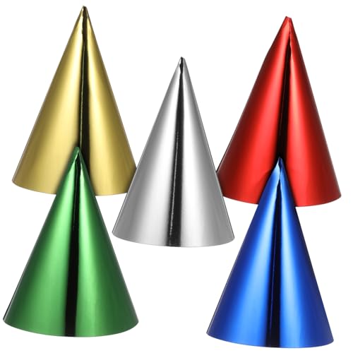 HEATSHAKING 15 Stück Teiliges Bunter Geburtstagsfeier Hüte aus Papier Festliche Party Hüte Lebhaften Farben für Kindergeburtstage Cone Design für Fröhliche Feiern HEATSHAKING 15 Stück Teiliges Bunter Geburtstagsfeier Hüte aus Papier Festliche Party Hüte Lebhaften Farben für Kindergeburtstage Cone Design für Fröhliche Feiern von HEATSHAKING