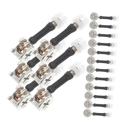 HEATSHAKING 24 Sätze Möbelverbinder Möbelbeschläge Nockenschrauben Nockenschlösser Für Schränke Hardware Verbinden Stecker Teil Befestigungselement Nocken Passender Dübel Fix Fit Zinklegierung HEATSHAKING 24 Sätze Möbelverbinder Möbelbeschläge Nockenschrauben Nockenschlösser Für Schränke Hardware Verbinden Stecker Teil Befestigungselement Nocken Passender Dübel Fix Fit Zinklegierung von HEATSHAKING