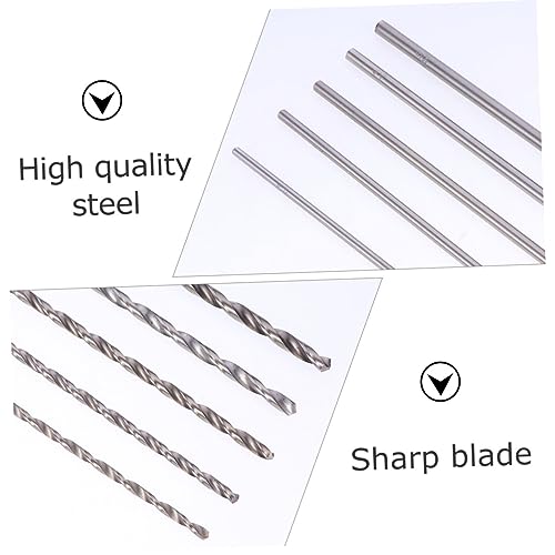 HEATSHAKING 5 Stück Extra Langes Bohrer Set Teilig Titanbeschichtung Schnelles Bohren Robust Langlebig HEATSHAKING 5 Stück Extra Langes Bohrer Set Teilig Titanbeschichtung Schnelles Bohren Robust Langlebig von HEATSHAKING