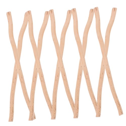HEATSHAKING 50 Stück Natürliche Holzstäbchen für Diy Projekte Handgefertigte Sticks aus Getrockneten für Bastelarbeiten Garten und Wohnraumdekorationen von HEATSHAKING