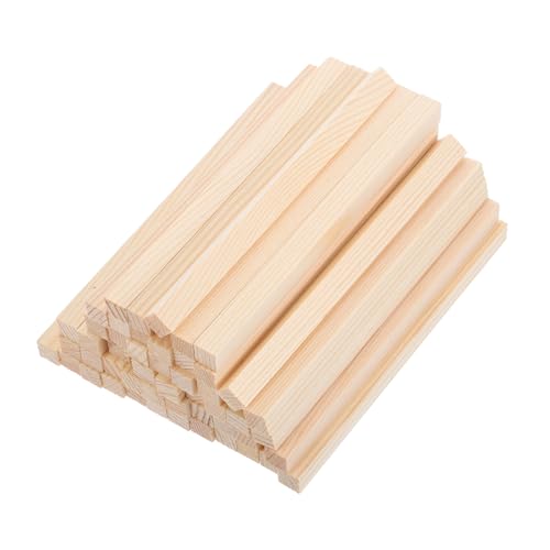 HEATSHAKING 50 Stück Unbehandelte Holzstäbchen Kleine Quadratische Holz Dowel Sticks für Diy Basteln Modellbau und Dekoration Echtholz Glatte Oberfläche für Projekte HEATSHAKING 50 Stück Unbehandelte Holzstäbchen Kleine Quadratische Holz Dowel Sticks für Diy Basteln Modellbau und Dekoration Echtholz Glatte Oberfläche für Projekte von HEATSHAKING