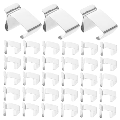 HEATSHAKING 50 Stück Weihnachtslichter Clips für Außen Große Gartenschlauch Haken Wetterfest und Rostfrei für Sichere Befestigung von Lichtern und Weihnachtsdekoration HEATSHAKING 50 Stück Weihnachtslichter Clips für Außen Große Gartenschlauch Haken Wetterfest und Rostfrei für Sichere Befestigung von Lichtern und Weihnachtsdekoration von HEATSHAKING