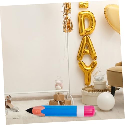 HEATSHAKING 7 Stück aufblasbarer Bleistift zurück zu den Partyballons der Schule große aufblasbare Bleistifte Kindergarten Ballons aufblasbare Spielzeuge PVC HEATSHAKING 7 Stück aufblasbarer Bleistift zurück zu den Partyballons der Schule große aufblasbare Bleistifte Kindergarten Ballons aufblasbare Spielzeuge PVC von HEATSHAKING