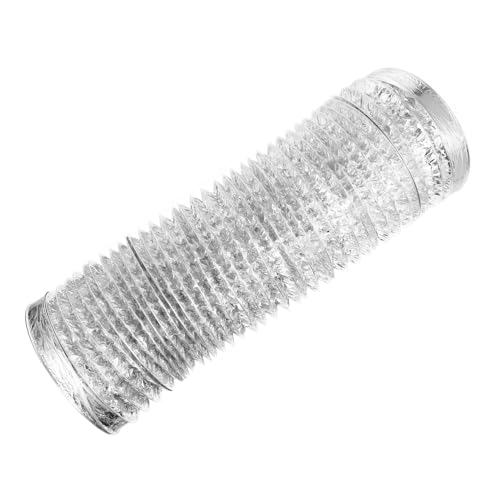 HEATSHAKING Aluminium Folien Luftkanal für Abluftventilation Durchmesser Hitzebeständig Flexibel für Hvac Küchen Badezimmer und Silber HEATSHAKING Aluminium Folien Luftkanal für Abluftventilation Durchmesser Hitzebeständig Flexibel für Hvac Küchen Badezimmer und Silber von HEATSHAKING
