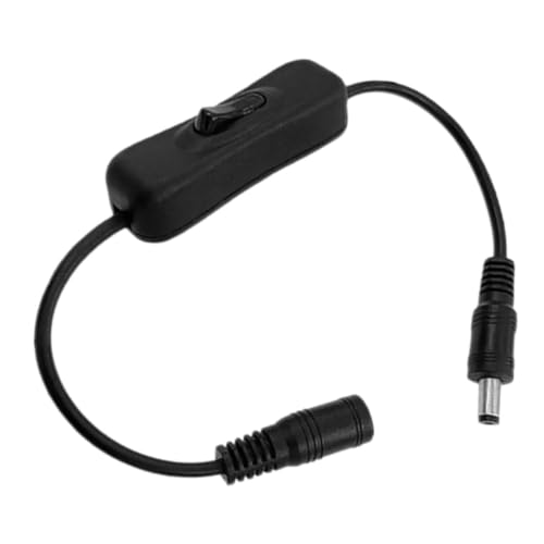 HEATSHAKING Effektgerät Netzschalter Verlängerungskabel Kompatibel Gitarren Effektpedal Stromversorgung Professionell Robust Langlebig für Gitarre Zubehör von HEATSHAKING