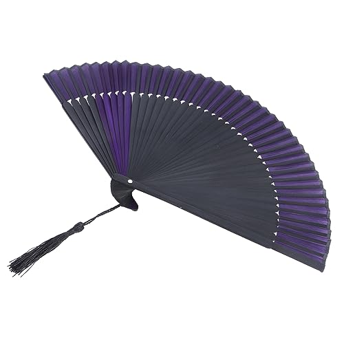 HEATSHAKING Eleganter Faltfächer aus Chinesischer Handfächer für Hochzeiten Tanz Dekoration und Thematische Partys Handgefertigt und Perfektes Accessoire für Besondere Anlässe von HEATSHAKING