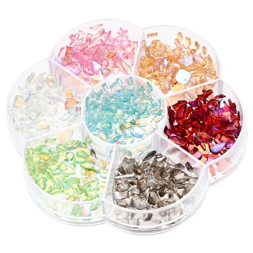HEATSHAKING Nagelkunststeine Kristallperlen Verschiedenen für DIY Nageldesigns Maniküre und Nageldekorationen Stilvolle und Funkelnde Effekte HEATSHAKING Nagelkunststeine Kristallperlen Verschiedenen für DIY Nageldesigns Maniküre und Nageldekorationen Stilvolle und Funkelnde Effekte von HEATSHAKING