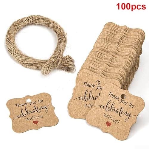 100 Etiketten zum Basteln und Feiern perfekt für Hochzeiten und Partys von HEBEOT