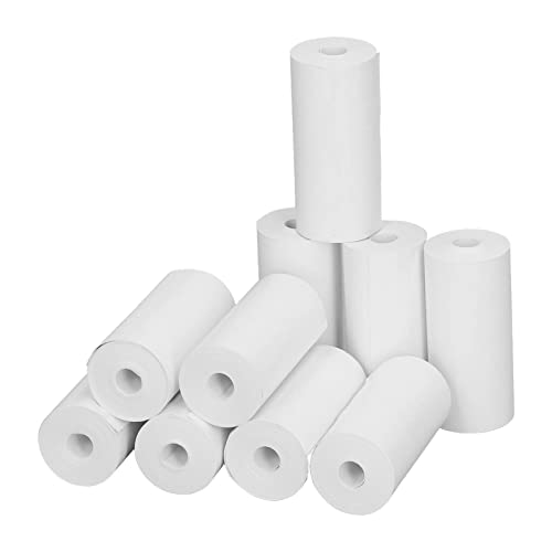 10 StüCk Thermopapier, Mini-Druckerpapier, Bedruckbare Papierrollen, Thermo-Belegpapierrollen FüR Mini-Taschen-Thermodrucker, 57 X 25 Mm 10 StüCk Thermopapier, Mini-Druckerpapier, Bedruckbare Papierrollen, Thermo-Belegpapierrollen FüR Mini-Taschen-Thermodrucker, 57 X 25 Mm von HEEPDD