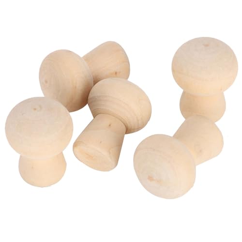 20pcs Peg Puppenkörper, Unvollendete Hölzerne Peg -Puppenkörper, Holzformen Figuren, Pilzkopf für Kunsthandwerk Graffiti -Spielzeug, Hergestellt aus Holz, Leicht zu Malen 20pcs Peg Puppenkörper, Unvollendete Hölzerne Peg -Puppenkörper, Holzformen Figuren, Pilzkopf für Kunsthandwerk Graffiti -Spielzeug, Hergestellt aus Holz, Leicht zu Malen von HEEPDD