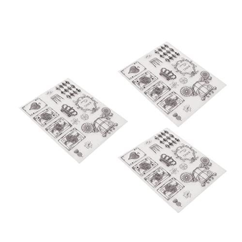 3 Transparente Stempel, Poker-Thema, Silikon-Gummi-Stempel für DIY-Kartenherstellung, Tagebuch, Scrapbooking, Fotoalbum 3 Transparente Stempel, Poker-Thema, Silikon-Gummi-Stempel für DIY-Kartenherstellung, Tagebuch, Scrapbooking, Fotoalbum von HEEPDD