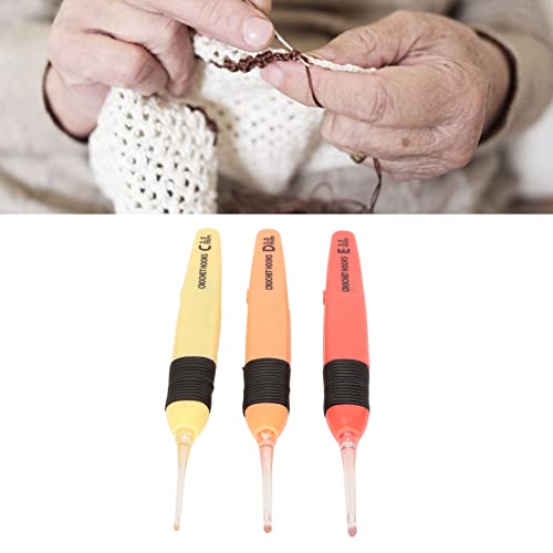3-teiliges Leuchtendes Häkelnadel-Set, 2,5 Mm 3,0 Mm 3,5 Mm Bastelgarn, Häkelnadeln Zum Stricken und Basteln 3-teiliges Leuchtendes Häkelnadel-Set, 2,5 Mm 3,0 Mm 3,5 Mm Bastelgarn, Häkelnadeln Zum Stricken und Basteln von HEEPDD
