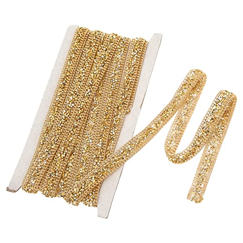 5 Yards Goldene Strassbänder, 1,5 Cm Breite, Glänzende, Selbstklebende Strassbänder, DIY-Strassbänder Zum Nähen von Hochzeitskleidung, Tassen, Schuhen, HütenKlebstoffentferner 5 Yards Goldene Strassbänder, 1,5 Cm Breite, Glänzende, Selbstklebende Strassbänder, DIY-Strassbänder Zum Nähen von Hochzeitskleidung, Tassen, Schuhen, HütenKlebstoffentferner von HEEPDD