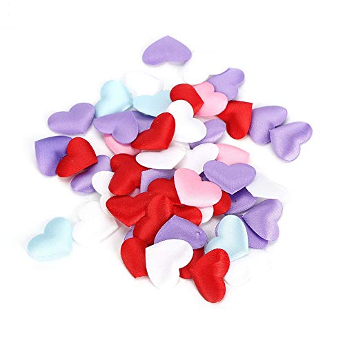 500 Stück Herz Konfetti Dekorationen, Schwamm Herz Form Dekoration für Tisch Valentinstag Hochzeit Verlobung(rot) von HEEPDD