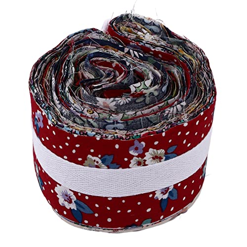 Baumwolle Quilting Stoff Streifen Set, 36 Stück, Sortierte Muster, Jelly Roll mit Klebstoffentferner von HEEPDD