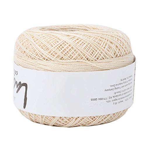 Cotton Hand Crocheted Lace Line, Garn Stränge Perfekt für Mini Stricken und Häkeln Projekt[milchweiß] Häkelmuster & -vorlagen von HEEPDD