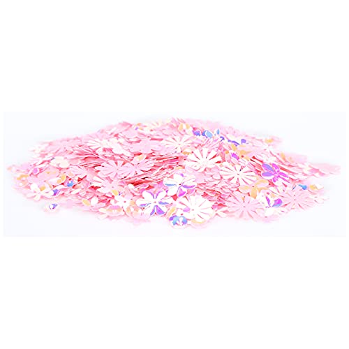 Glitzernde Blumenförmige Konfetti-Flitter, Party- und Hochzeitsdekoration – Leuchtende Pailletten für DIY-Projekte – für Hochzeitsdekoration – 30 G Beutel (Pastelle) von HEEPDD