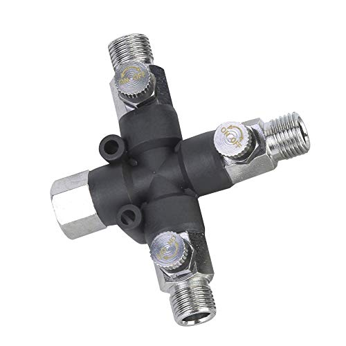 HEEPDD 1/8 Gewinde Airbrush Zubehör Metall Luftschlauch Splitter für Airbrush HEEPDD 1/8 Gewinde Airbrush Zubehör Metall Luftschlauch Splitter für Airbrush von HEEPDD