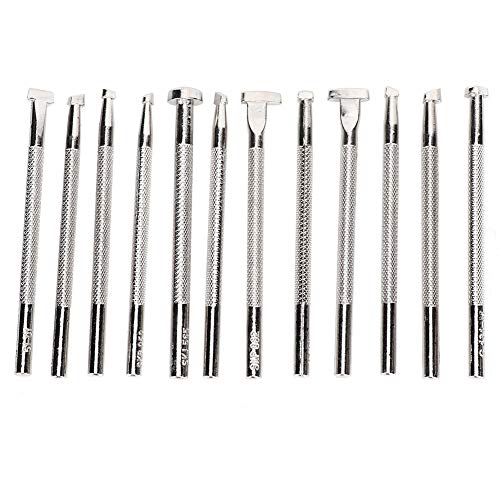 12 STÜCKE Leder Stempel Werkzeug, Leder Gravur und Prägewerkzeuge Verschiedene Form Stempel Punch Set Sattelherstellung Werkzeuge für Lederhandwerk Arbeiten 12 STÜCKE Leder Stempel Werkzeug, Leder Gravur und Prägewerkzeuge Verschiedene Form Stempel Punch Set Sattelherstellung Werkzeuge für Lederhandwerk Arbeiten von HEEPDD