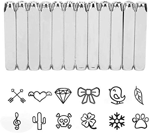 HEEPDD 12 stücke Stahlstempel Anzahl Großbuchstaben Punch, Metall Punch Stamping Tool Galvanisch Hartstahl Werkzeuge Kohlenstoffstahl Stanz Werkzeuge für Metall Leder JewelryodDruckknöpfe HEEPDD 12 stücke Stahlstempel Anzahl Großbuchstaben Punch, Metall Punch Stamping Tool Galvanisch Hartstahl Werkzeuge Kohlenstoffstahl Stanz Werkzeuge für Metall Leder JewelryodDruckknöpfe von HEEPDD