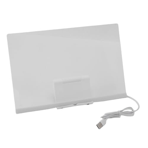 HEEPDD 30W LED Light Up Acrylplatine LED -Acrylnoten -Zeichenbrett mit 7 Farben Markierungen Reinigen Stoff USB Solar Angetrieben für Café -Menü Haushaltsarbeiten Doodle Planer von HEEPDD