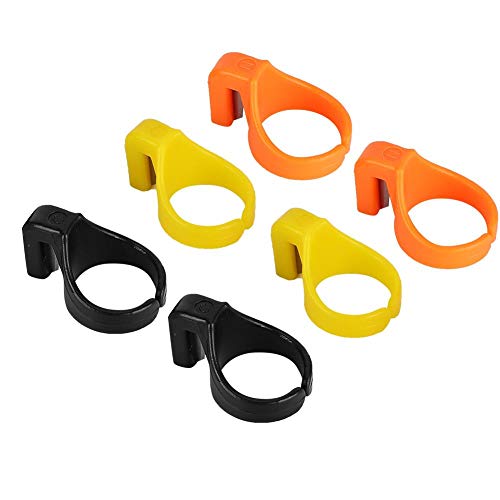 6 Stücke Quilten Fadenabschneider Ring, Linie Finger Schneidwerkzeug Finger Klingen für Garn Angelschnur Hause Fingerhut Nähen Handwerk DIY Tools (zufällige Farbe) von HEEPDD