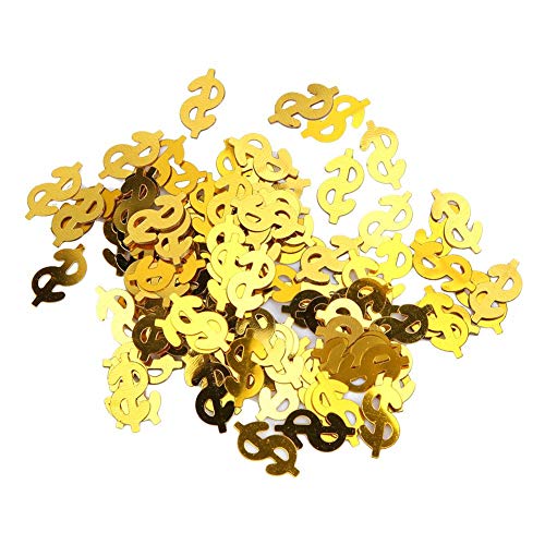 HEEPDD 60g Dollarzeichen Gold Wurfkonfetti - Hochzeit, Party, Dekoration HEEPDD 60g Dollarzeichen Gold Wurfkonfetti - Hochzeit, Party, Dekoration von HEEPDD
