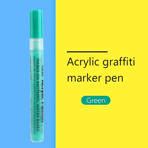 HEEPDD Acrylmaler -Marker -Stift für Bastelschalbücher Heller und Farbenfroher Zeichenmarker Stift für Wände, Glas, Keramik Ideal für, Erwachsene, Künstler Wasserdichtes Lackieren für Geburtstage, HEEPDD Acrylmaler -Marker -Stift für Bastelschalbücher Heller und Farbenfroher Zeichenmarker Stift für Wände, Glas, Keramik Ideal für, Erwachsene, Künstler Wasserdichtes Lackieren für Geburtstage, von HEEPDD