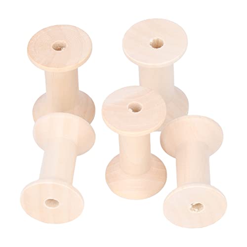 HEEPDD Hölzerne Leere Spulen, 20pcs Holznähte, Natürliche Holzfadenbänderhalter, DIY -Herstellung, Allgemein Anwendbar für Dekorationen, Befestigungsdrähte HEEPDD Hölzerne Leere Spulen, 20pcs Holznähte, Natürliche Holzfadenbänderhalter, DIY -Herstellung, Allgemein Anwendbar für Dekorationen, Befestigungsdrähte von HEEPDD