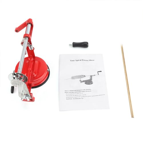 HEEPDD Kartoffel -Twister, Schaltschneider aus Edelstahl mit Saugbasis Gebogene Handkurbel 304 Klinge für Heimküche BBQ Snack Stand 10.83 Zoll Breite HEEPDD Kartoffel -Twister, Schaltschneider aus Edelstahl mit Saugbasis Gebogene Handkurbel 304 Klinge für Heimküche BBQ Snack Stand 10.83 Zoll Breite von HEEPDD
