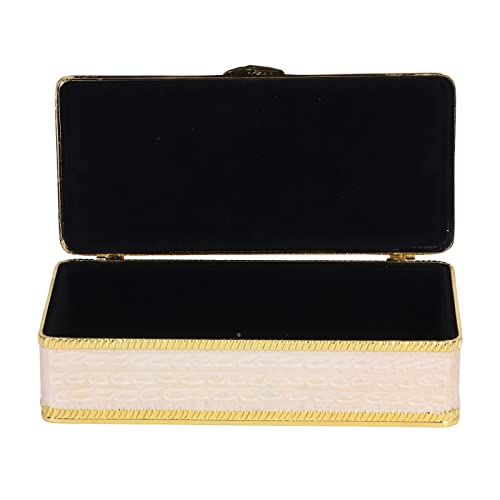 HEEPDD Schmuckschatulle, hohe Kapazität, Kratzfest, Vintage-Emaille-Schmuckschatulle, Elegante rechteckige Form, dekorative Schmuckschatulle, Heimdekoration für Zuhause HEEPDD Schmuckschatulle, hohe Kapazität, Kratzfest, Vintage-Emaille-Schmuckschatulle, Elegante rechteckige Form, dekorative Schmuckschatulle, Heimdekoration für Zuhause von HEEPDD
