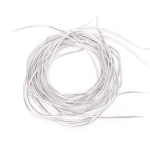HEEPDD Stickfaden, Stickschnur -Draht 1,5 Mm Kupferdraht Zum Nähen des Nähens DIY Soft Flexible Gloss mit Eleganten Farben Professionell oder Heimgebrauch (Sandsilber) von HEEPDD