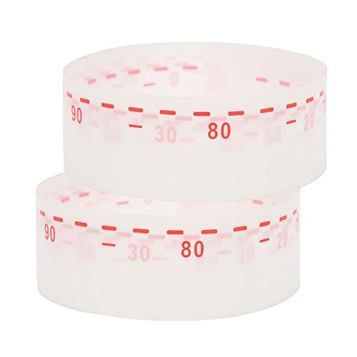 HEEPDD Strickmaschine Lineal, 2 STÜCKE Nylon Professionelle Strickmaschine Nadel Lineal Nähnadeln Anzeige Stricker Zubehör für KR830 KR840 (1,10 x 36,22 Zoll) Ersatzteile & von HEEPDD