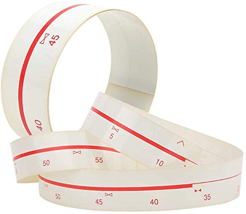 HEEPDD Strickmaschine Nadel Lineal, 2 STÜCKE Professionelle Nylon Strickmaschine Nadel Lineal Stricker Zubehör für KH260 KH270 (1,30 x 41,34 Zoll) Ersatzteile & Zubehör von HEEPDD
