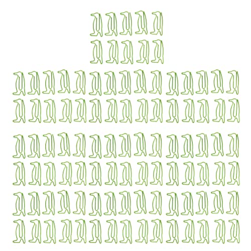 Pinguin Büroklammern, 100 Stück Dekorative Metallklammern, Lesezeichen Clips für Büro und Schule Pinguin Büroklammern, 100 Stück Dekorative Metallklammern, Lesezeichen Clips für Büro und Schule von HEEPDD