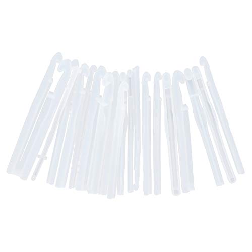 Silikonform für Häkelnadeln, 20 Stück, DIY Epoxidharz Kristallform, Stricknadel-Werkzeug Silikonform für Häkelnadeln, 20 Stück, DIY Epoxidharz Kristallform, Stricknadel-Werkzeug von HEEPDD