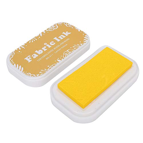 Stempelkissen, bunte Basteltintenstempelkissen für Stempel Papier Scrapbooking Holz Stoff(Zitronengelb) Stempelkissen, bunte Basteltintenstempelkissen für Stempel Papier Scrapbooking Holz Stoff(Zitronengelb) von HEEPDD