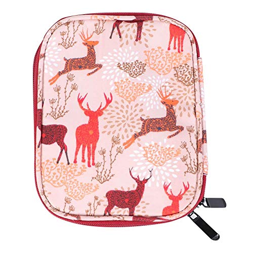 Strick beutel Garn aufbewahrung, Tragbar Optional Style Yarn Organizer Häkeltasche Garn Häkelnadel Nähwerkzeug für Garn Häkelnadeln Stricknadeln[Kurze Häkeltasche]Garnaufbewahrung von HEEPDD
