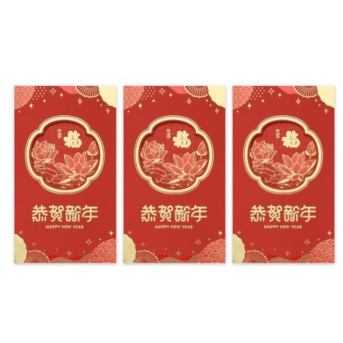 2025 Year Of The Snake Holiday Card Chinese New Year Card with Envelope Spring Festival Greeting Card for Men Women von HEEZOU