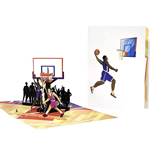 3D Basketball Sport Grußkarte Kleine Karte Umschlag Set Festival Papierkarten Weihnachten Hochzeit Segen Karte 3D Basketball Sport Grußkarte Kleine Karte Umschlag Set Festival Papierkarten Weihnachten Hochzeit Segen Karte von HEEZOU